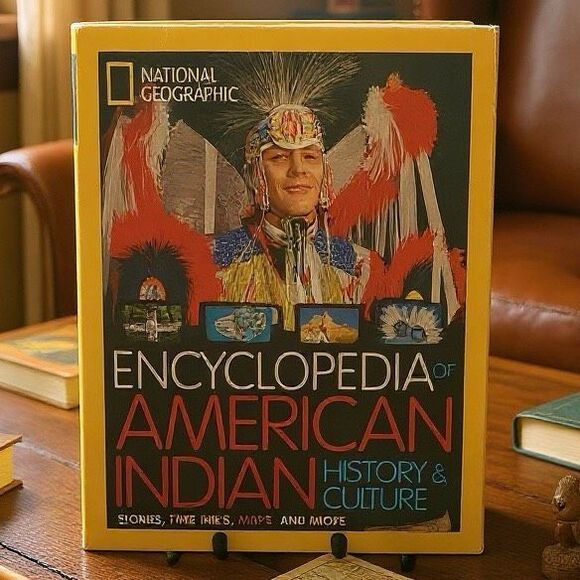 National Geographic Encyclopedia of American Indian History & Culture Hardcover - Picture 1 of 4